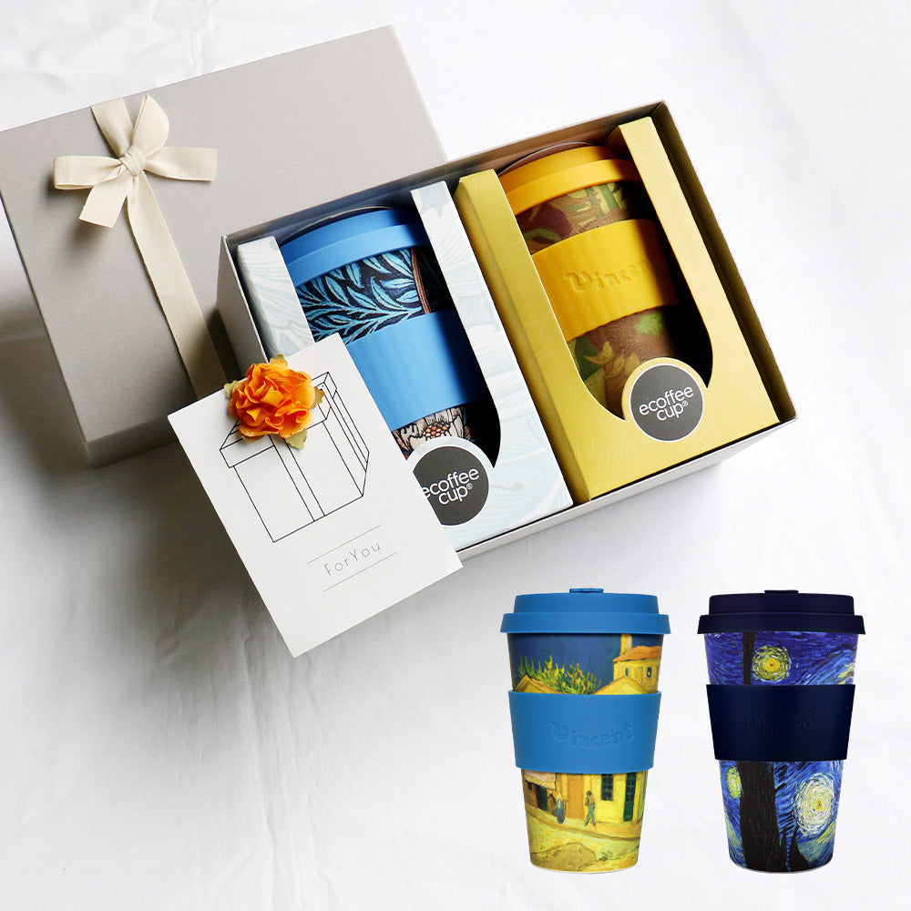 ペアタンブラー 組み合わせ自由 Van Gogh William Morris 400ml / Premium Gift Set