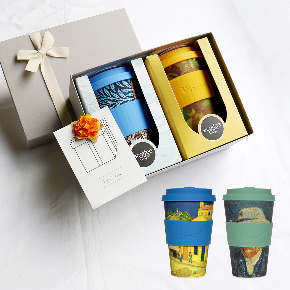 ペアタンブラー 組み合わせ自由 Van Gogh William Morris 400ml / Premium Gift Set