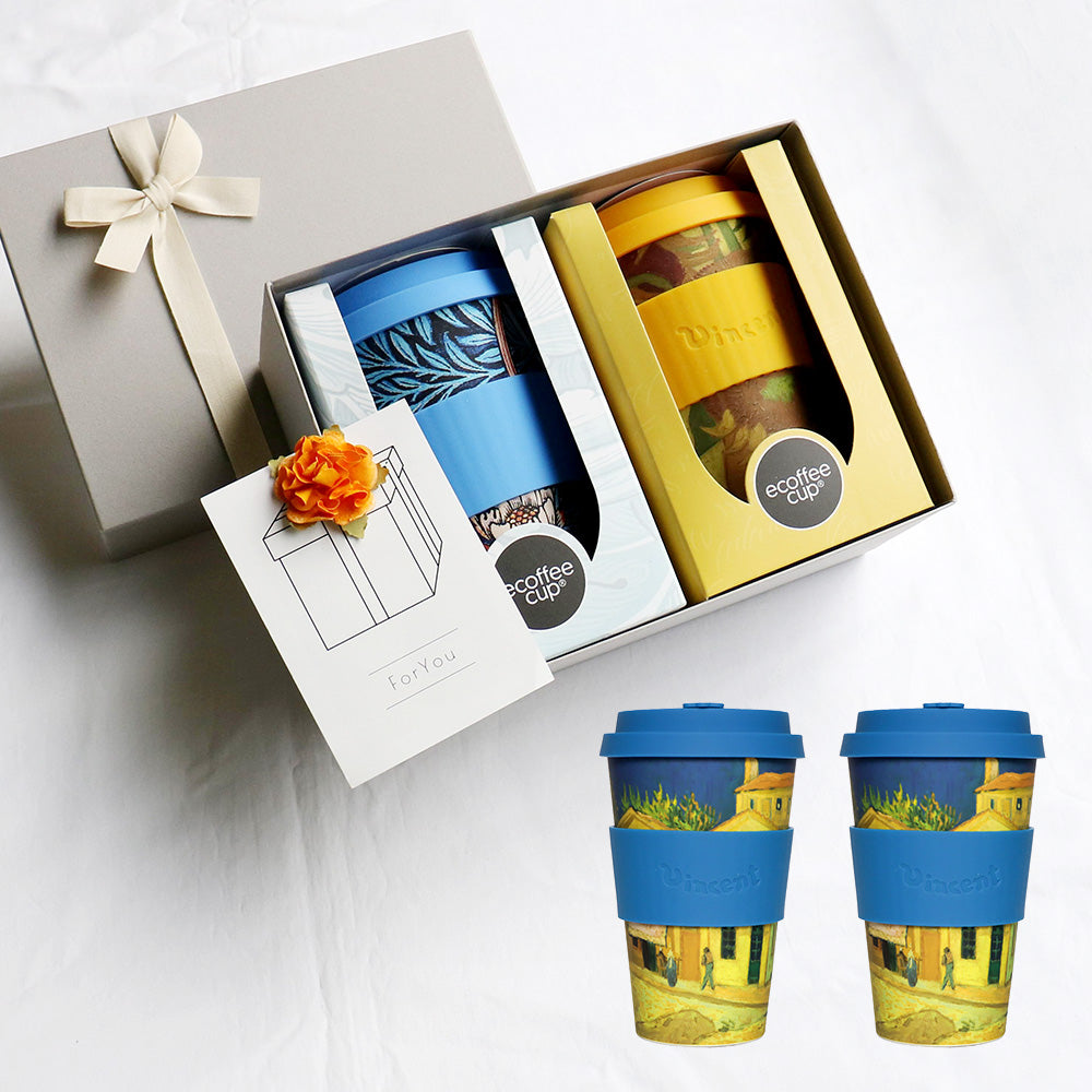ペアタンブラー 組み合わせ自由 Van Gogh William Morris 400ml / Premium Gift Set
