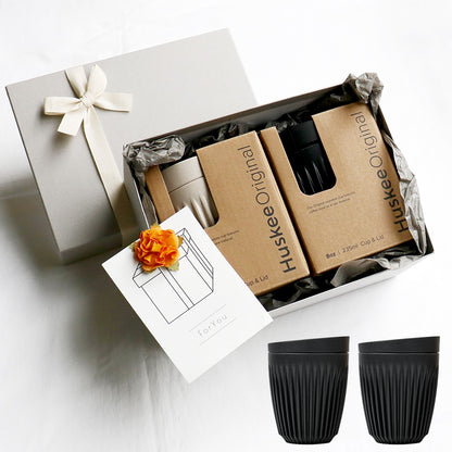 ペアタンブラー 組み合わせ自由 HuskeeOriginal 235ml / Premium Gift Set