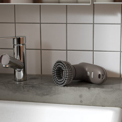 電動ブラシ ブラウングレー / XJR-J010 【激落ちくん】