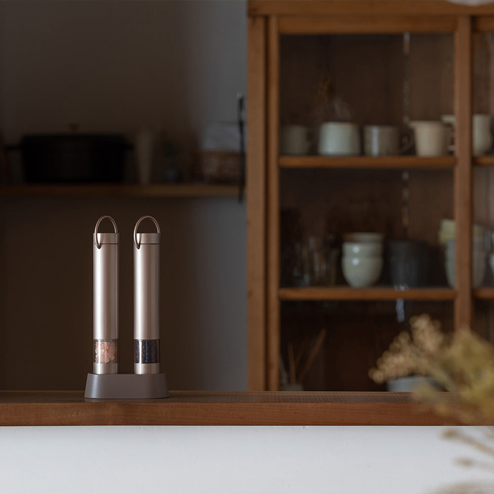 電動ミル 2本セット ベージュ / ZKM-H111