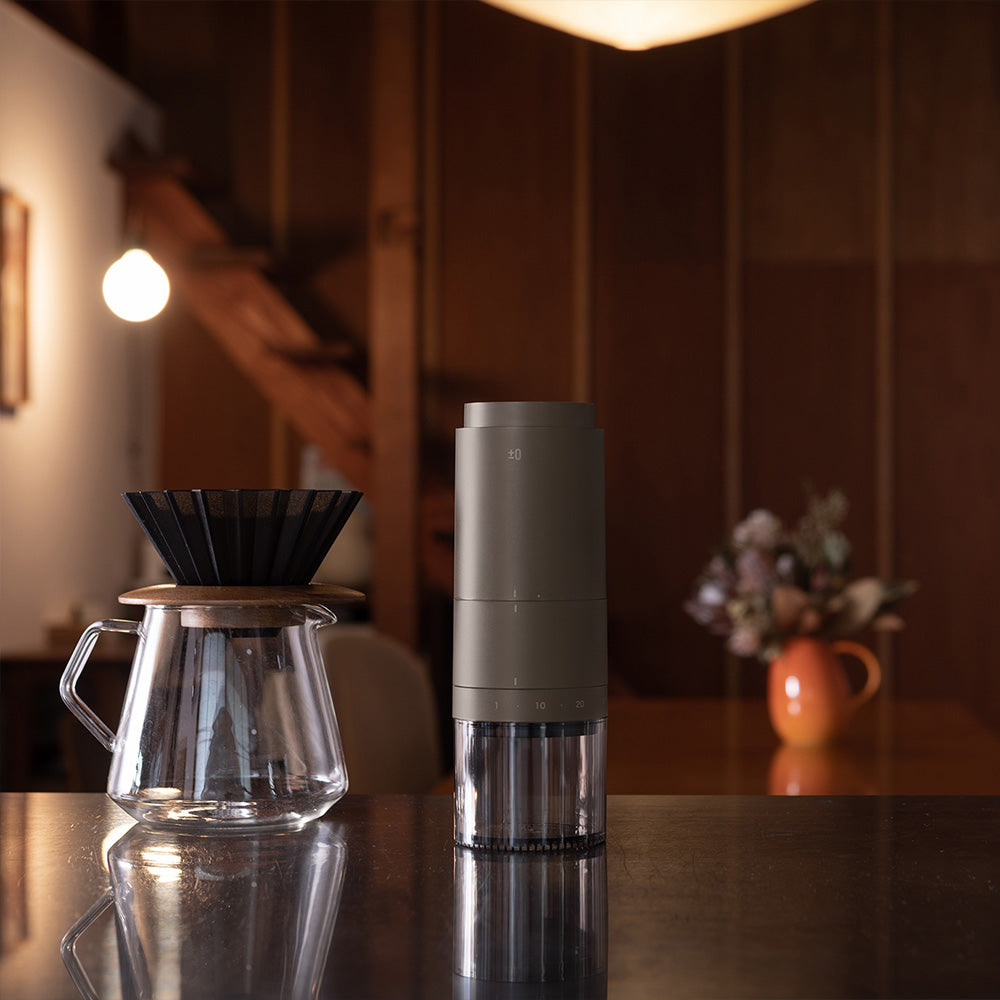 電動コーヒーミル ブラウングレー / XKM-J110 | Pellepenna GOODS SHOP