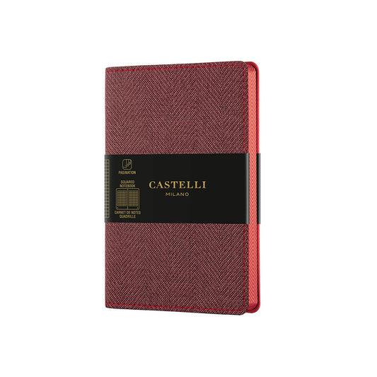 ノート MAPLE RED （メイプルレッド） 方眼 ポケットサイズ / HARRIS