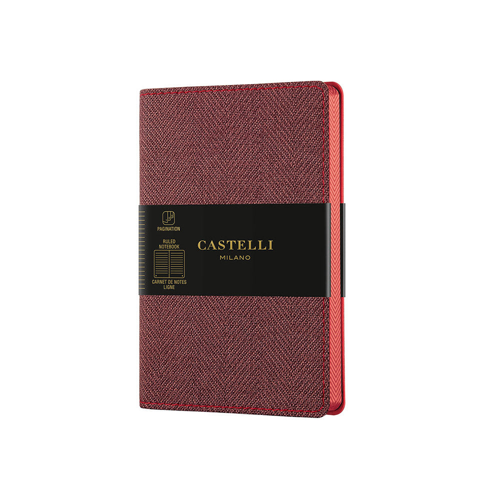 ノート MAPLE RED （メイプルレッド） 罫線 ポケットサイズ / HARRIS