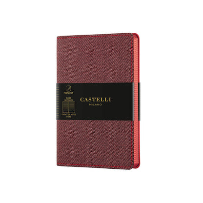 ノート MAPLE RED （メイプルレッド） 罫線 ポケットサイズ / HARRIS