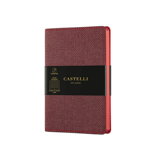 ノート MAPLE RED （メイプルレッド） 罫線 ポケットサイズ / HARRIS