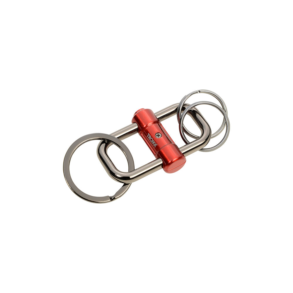 キーリング 2-WAY KEY ツーウェイキー レッド KR22-09/RD / 多機能