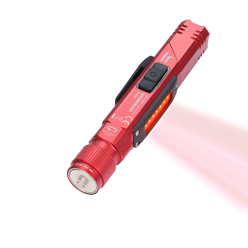 ライト ECO KNICKLICHT エコノックライト レッド TOR55/RD