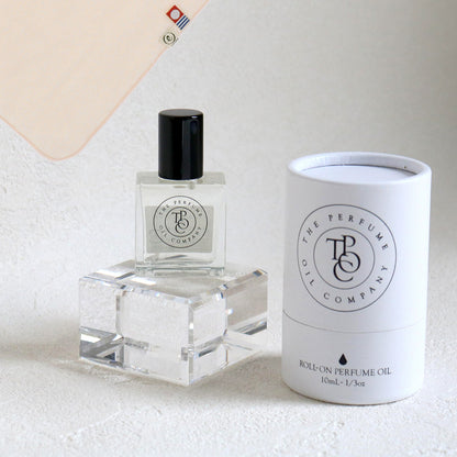 パフュームオイル 10ml + タオルハンカチ パウダーピンク / Premium Gift Set