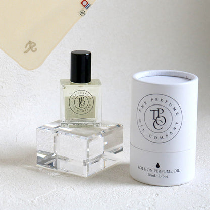 パフュームオイル 10ml + タオルハンカチ ナチュラル / Premium Gift Set
