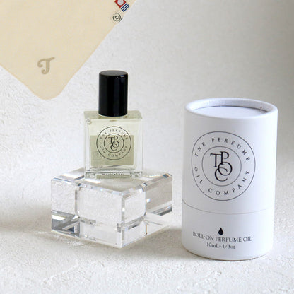 パフュームオイル 10ml + タオルハンカチ ナチュラル / Premium Gift Set