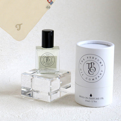 パフュームオイル 10ml + タオルハンカチ ナチュラル / Premium Gift Set