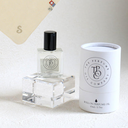 パフュームオイル 10ml + タオルハンカチ ナチュラル / Premium Gift Set