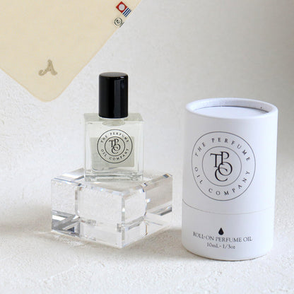 パフュームオイル 10ml + タオルハンカチ ナチュラル / Premium Gift Set