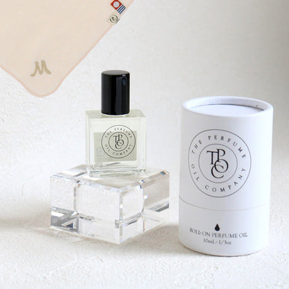 パフュームオイル 10ml + タオルハンカチ パウダーピンク / Premium Gift Set