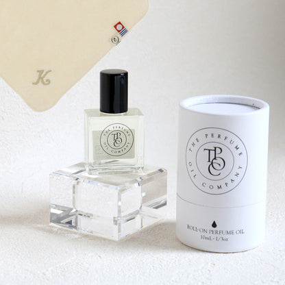 パフュームオイル 10ml + タオルハンカチ ナチュラル / Premium Gift Set