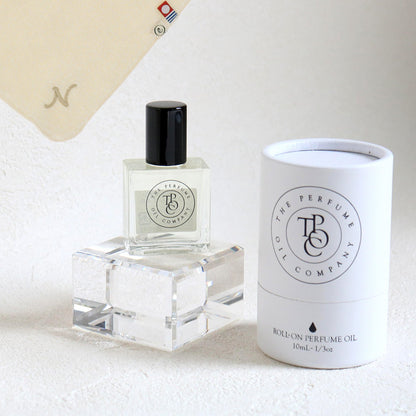 パフュームオイル 10ml + タオルハンカチ ナチュラル / Premium Gift Set