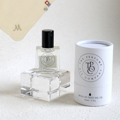 パフュームオイル 10ml + タオルハンカチ ナチュラル / Premium Gift Set