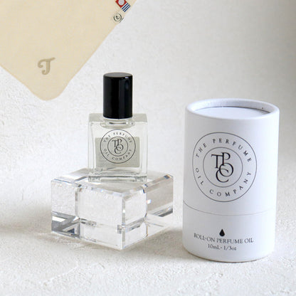 パフュームオイル 10ml + タオルハンカチ ナチュラル / Premium Gift Set