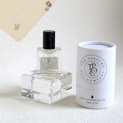 パフュームオイル 10ml + タオルハンカチ ナチュラル / Premium Gift Set