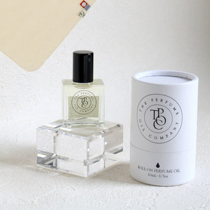 パフュームオイル 10ml + タオルハンカチ ナチュラル / Premium Gift Set