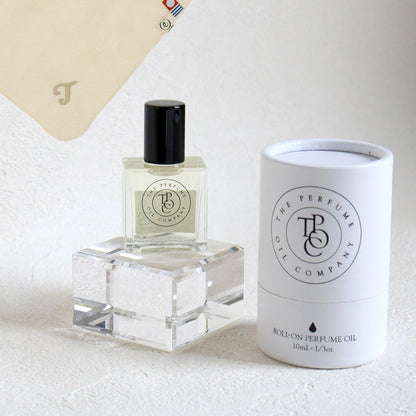 パフュームオイル 10ml + タオルハンカチ ナチュラル / Premium Gift Set