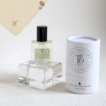 パフュームオイル 10ml + タオルハンカチ ナチュラル / Premium Gift Set