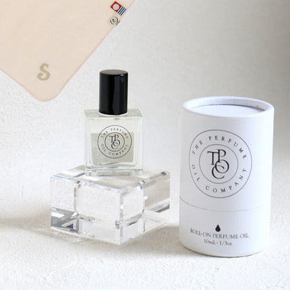 パフュームオイル 10ml + タオルハンカチ パウダーピンク / Premium Gift Set