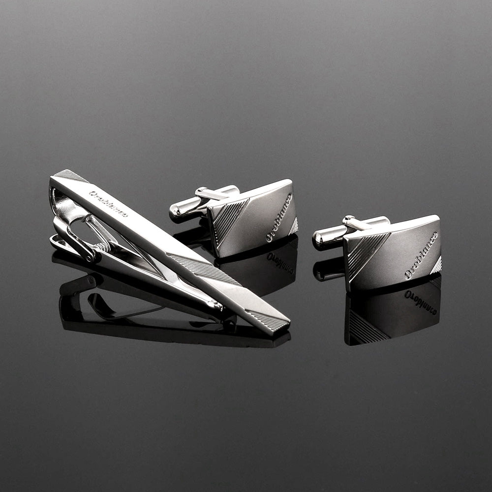 タイピン ORT147 + カフス ORC147 シルバー / セット