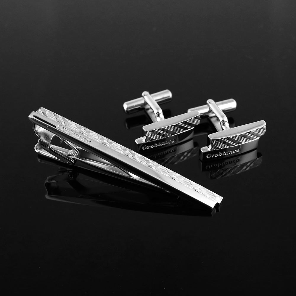 タイピン ORT184 + カフス ORC184 シルバー / セット