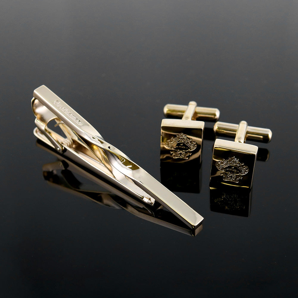 タイピン ORT426B + カフス ORC426B ゴールド / セット