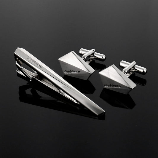 タイピン ORT563 + カフス ORC563 シルバー / セット