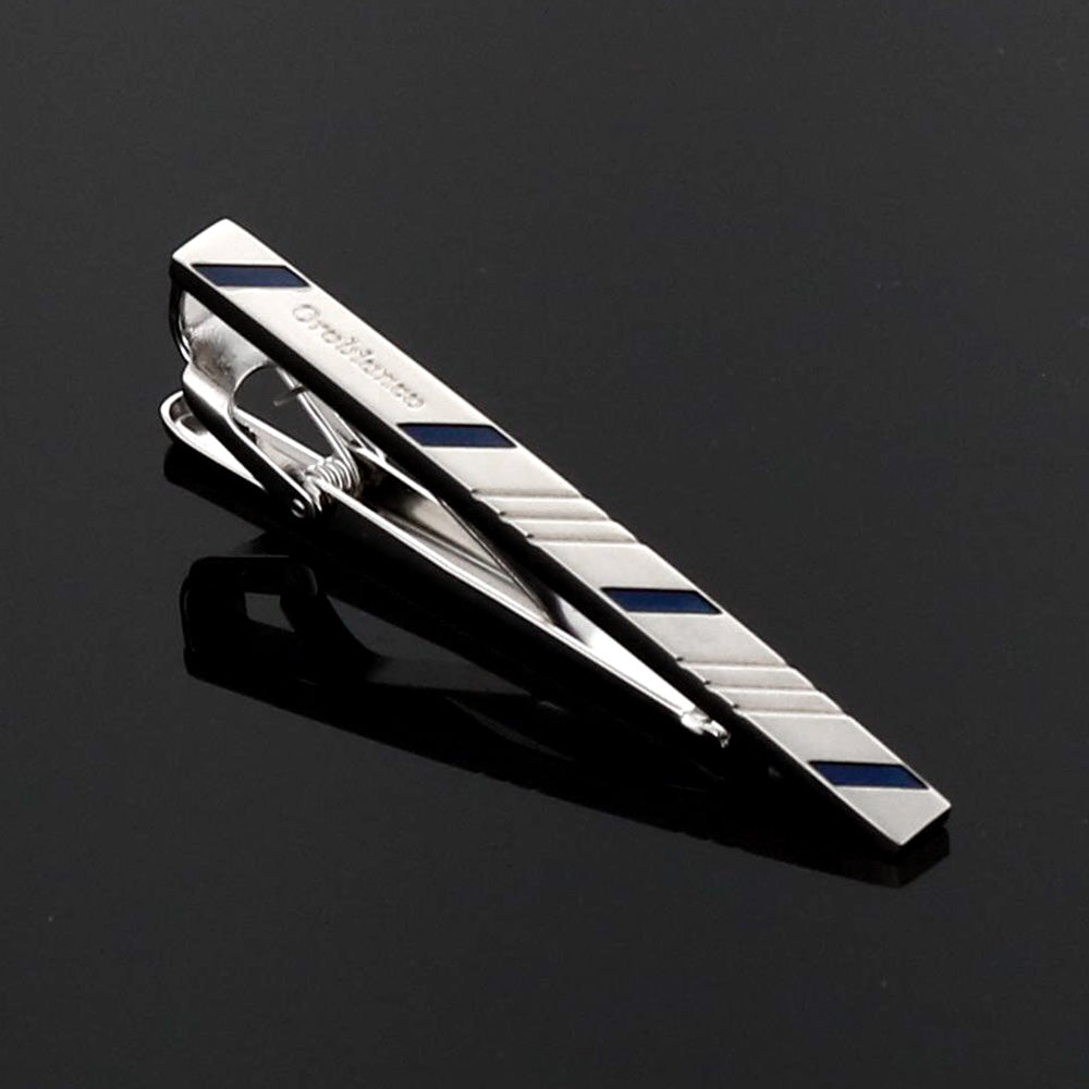 タイピン ORT167B + カフス ORC167B シルバー / セット