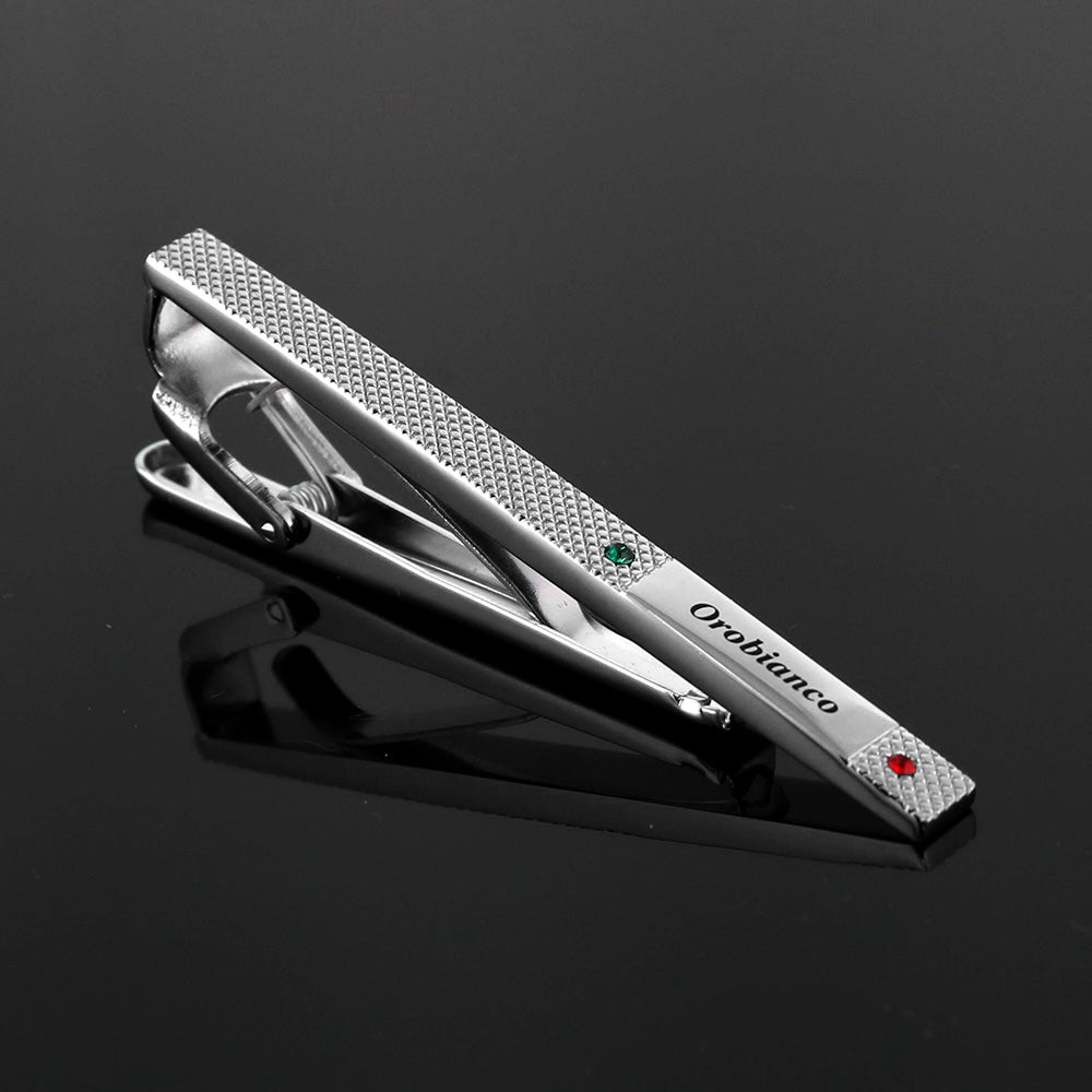 タイピン ORT209B + カフス ORC209B シルバー / セット