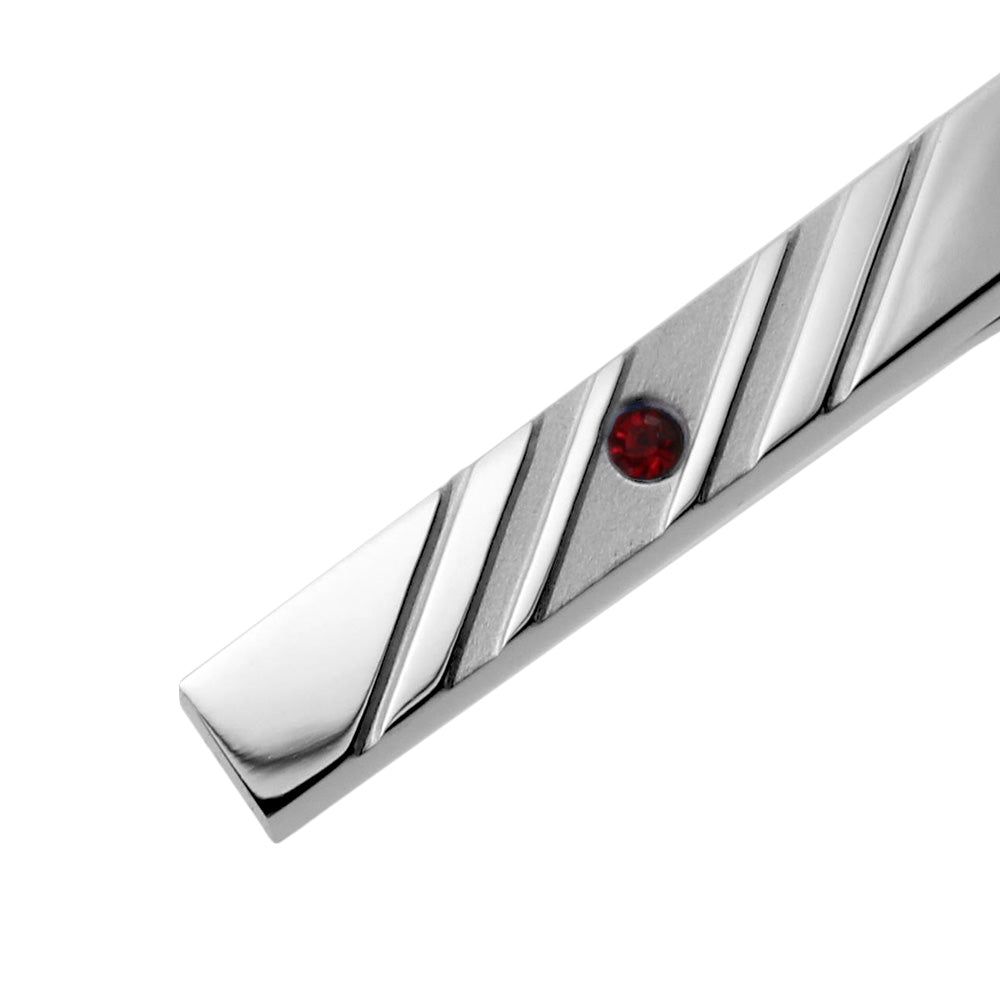 タイピン ORT587 A-01 / 誕生石カラー 1月 ガーネット