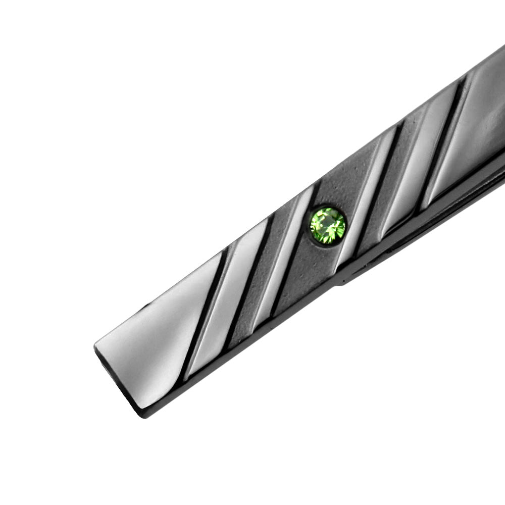 タイピン ORT587 B-08 / 誕生石カラー 8月 ペリドット