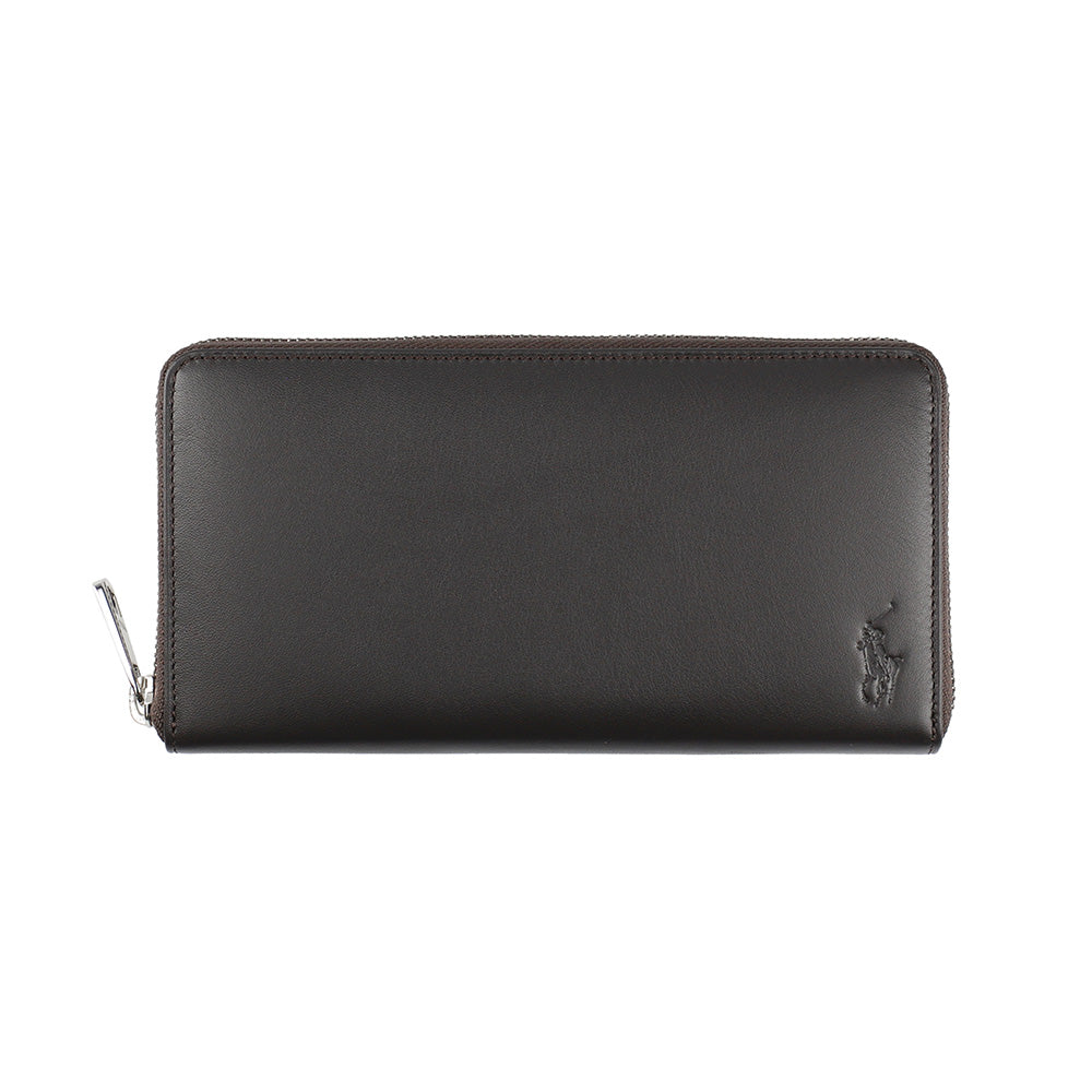 財布 ダークブラウン ラウンドファスナー長財布 P-CLB225-35 / Calf Leather series カーフレザーシリーズ
