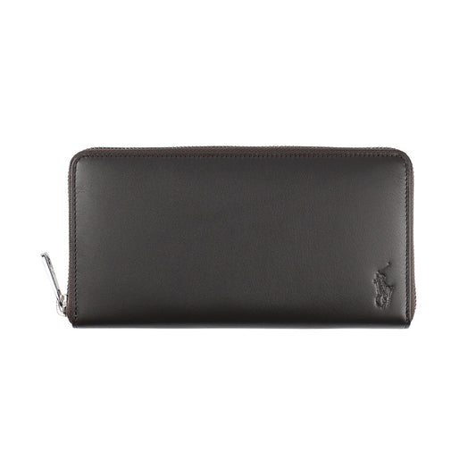財布 ダークブラウン ラウンドファスナー長財布 P-CLB225-35 / Calf Leather series