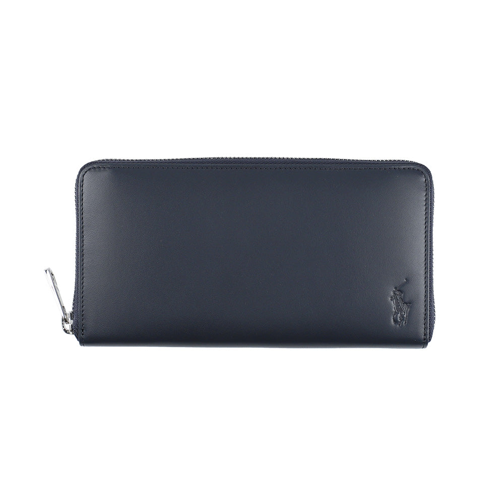 財布 ネイビー ラウンドファスナー長財布 P-CLB225-75 / Calf Leather series