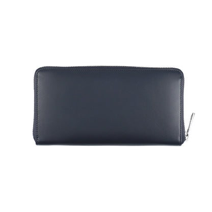 財布 ネイビー ラウンドファスナー長財布 P-CLB225-75 / Calf Leather series