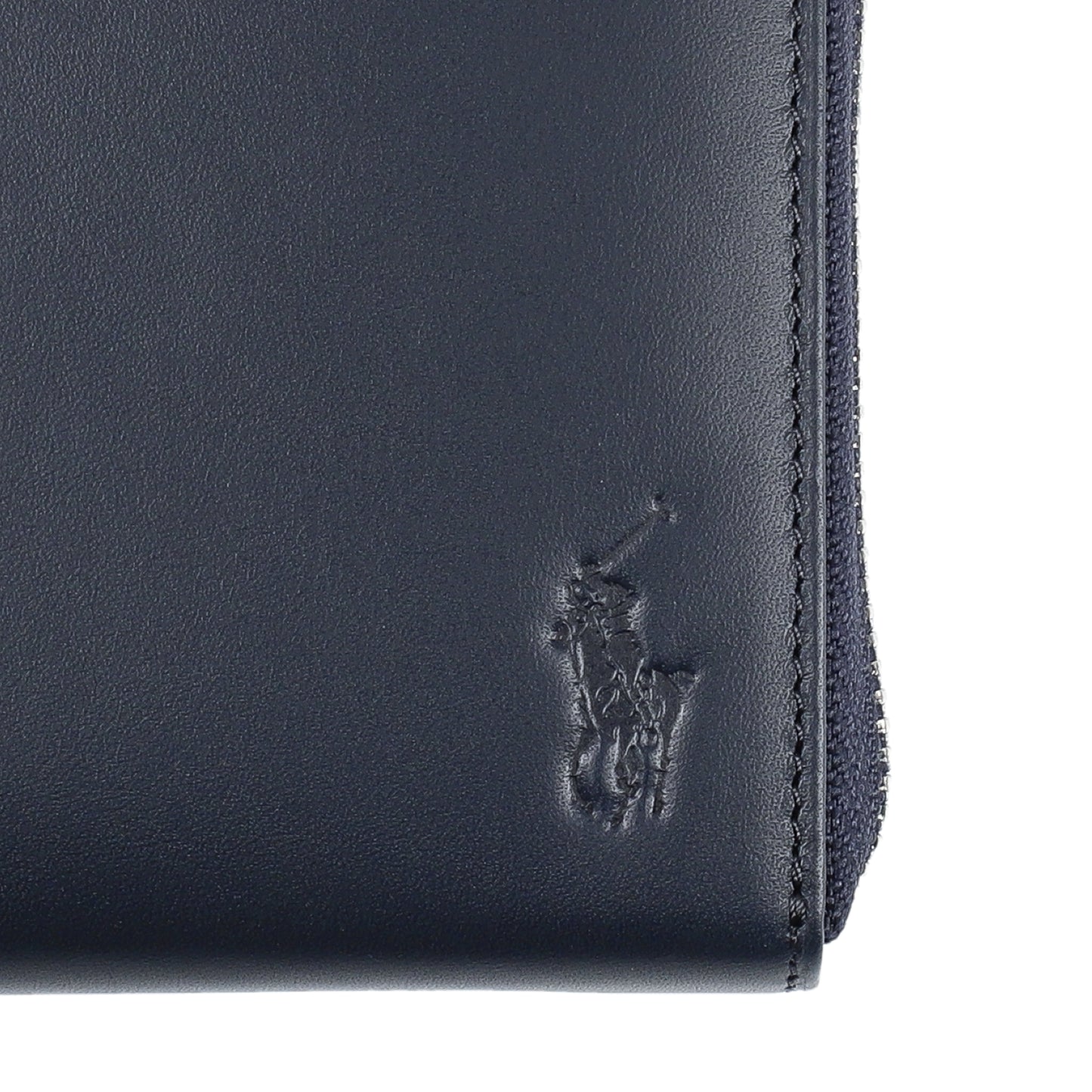 財布 ネイビー ラウンドファスナー長財布 P-CLB225-75 / Calf Leather series
