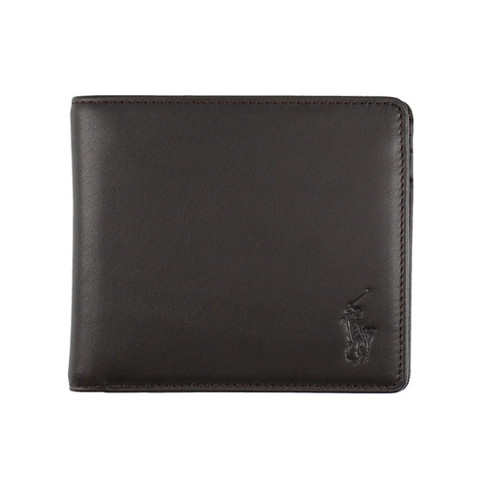 財布 ダークブラウン 2つ折り P-CLB212-35 / Calf Leather series