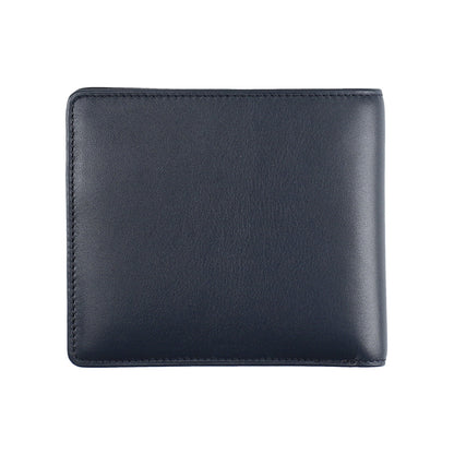 財布 ネイビー 2つ折り P-CLB212-75 / Calf Leather series