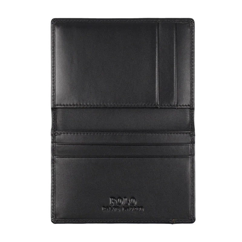 パスケース IDケース ブラック P-CLB622-05 2つ折り / Calf Leather series カーフレザーシリーズ