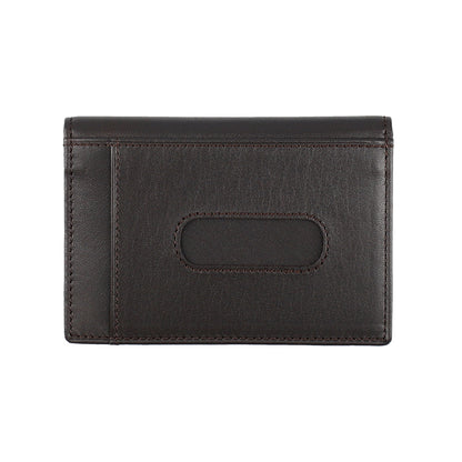 パスケース IDケース ダークブラウン P-CLB622-35 2つ折り / Calf Leather series カーフレザーシリーズ