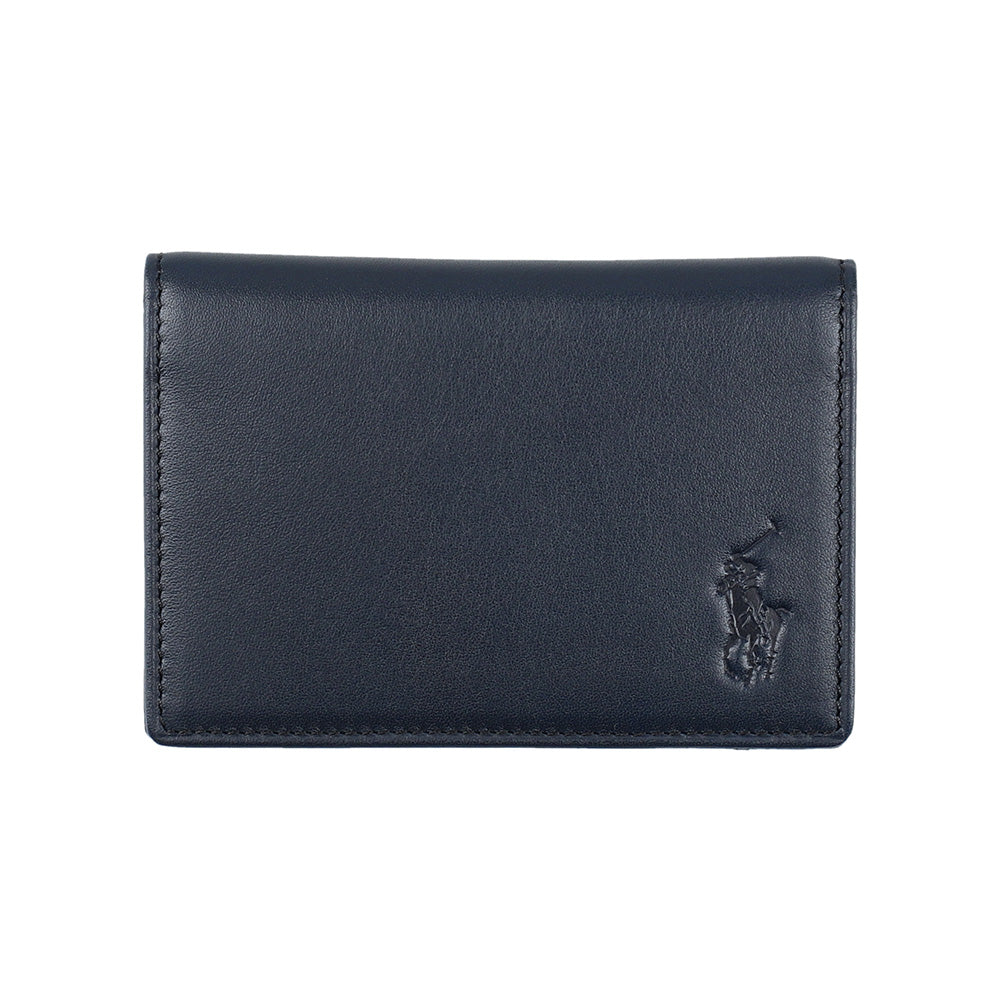 パスケース IDケース ネイビー P-CLB622-75 2つ折り / Calf Leather series カーフレザーシリーズ