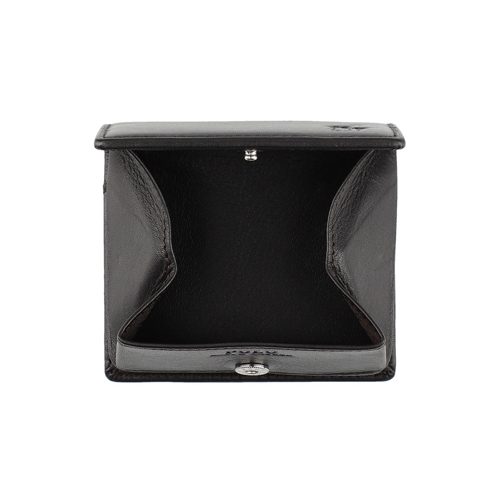 財布 ダークブラウン BOX型コインケース P-CLB263-35 / Calf Leather series カーフレザーシリーズ