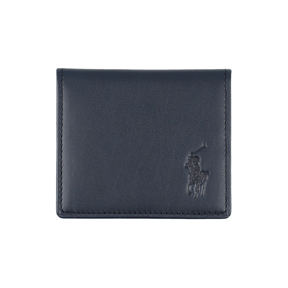 財布 ネイビー BOX型コインケース P-CLB263-75 / Calf Leather series カーフレザーシリーズ