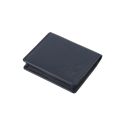財布 ネイビー BOX型コインケース P-CLB263-75 / Calf Leather series カーフレザーシリーズ